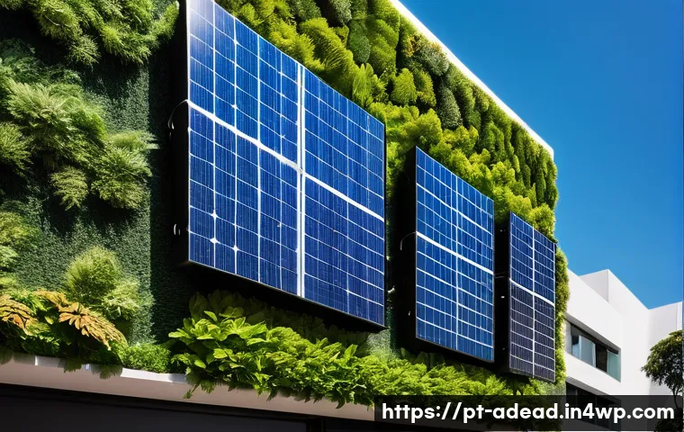 에너지 포지티브 건축의 글로벌 규범 - A modern sustainable urban building in São Paulo, Brazil, featuring solar bifacial panels on the roo...