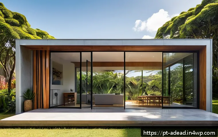 에너지 포지티브 건축의 경제적 지속 가능성 - A modern sustainable residential building in Brazil featuring advanced thermal insulation panels on ...